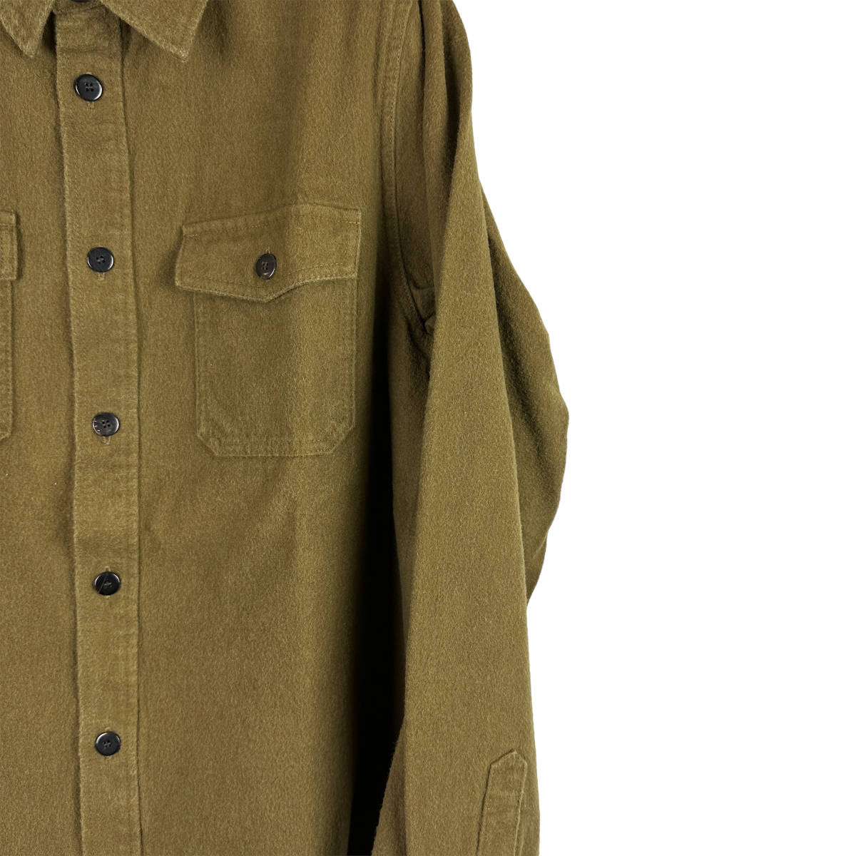 VISVIM(ビズビム) I.C.T ELK Flannel Shirt (khaki)_画像3