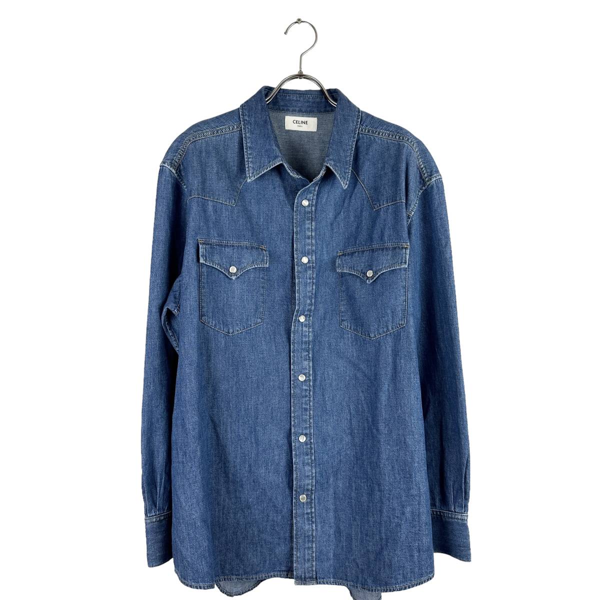 新品入荷 カウボーイ ペインターシャツ ウォッシュデニム sitedev