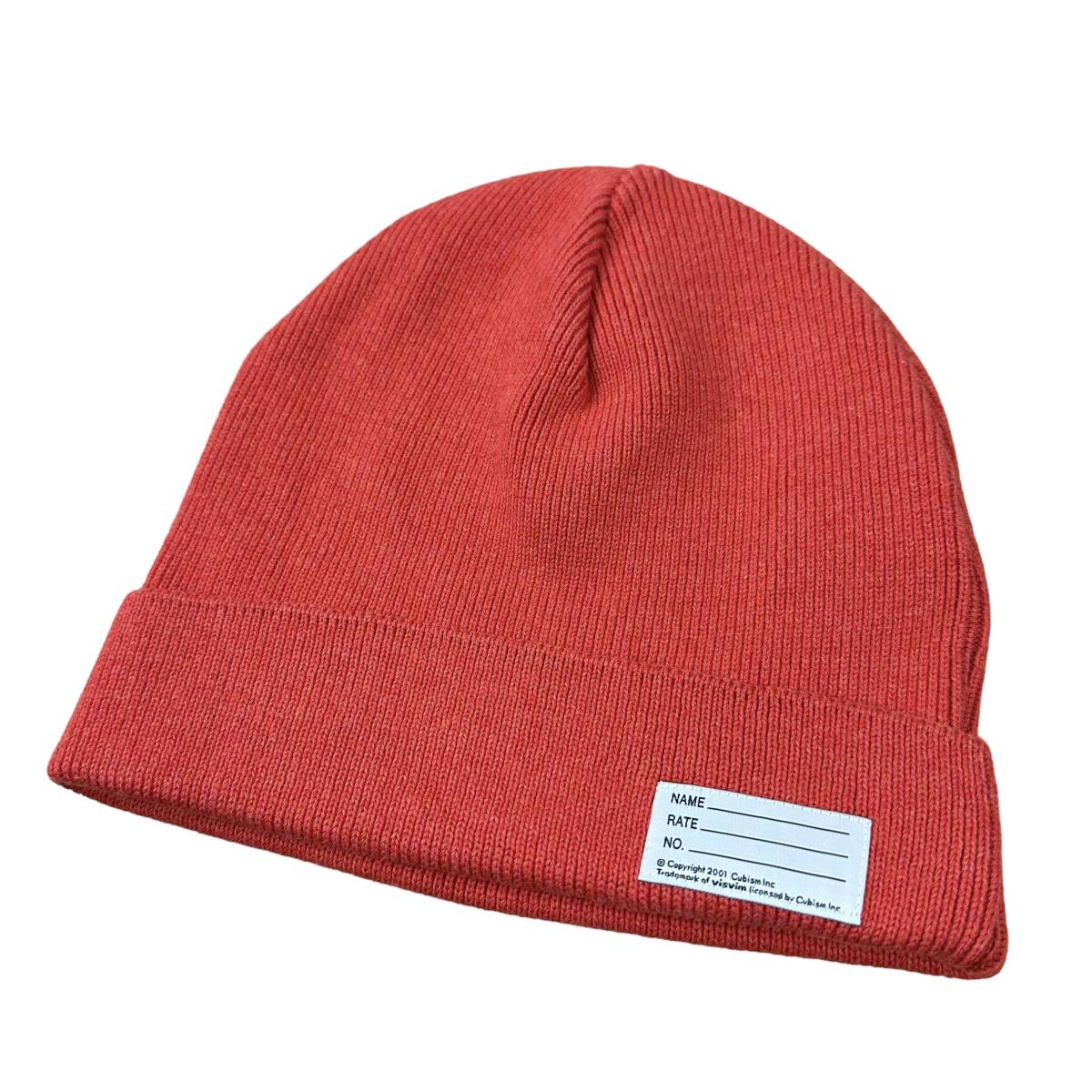 VISVIM(ビズビム) F.I.L. red beanie