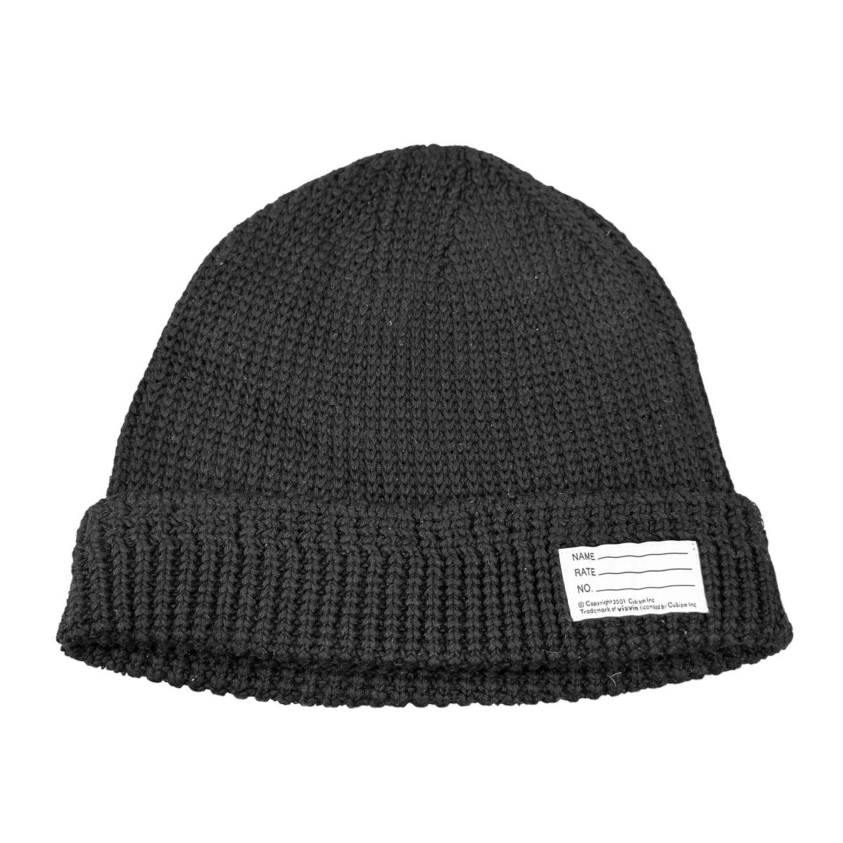 VISVIM(ビズビム) F.I.L. black beanie_画像1