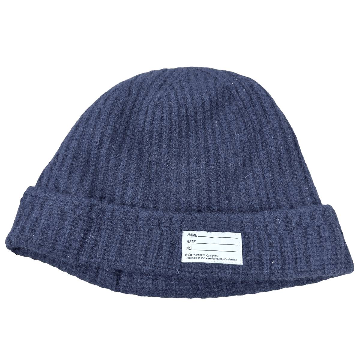 VISVIM(ビズビム) F.I.L. navy beanie