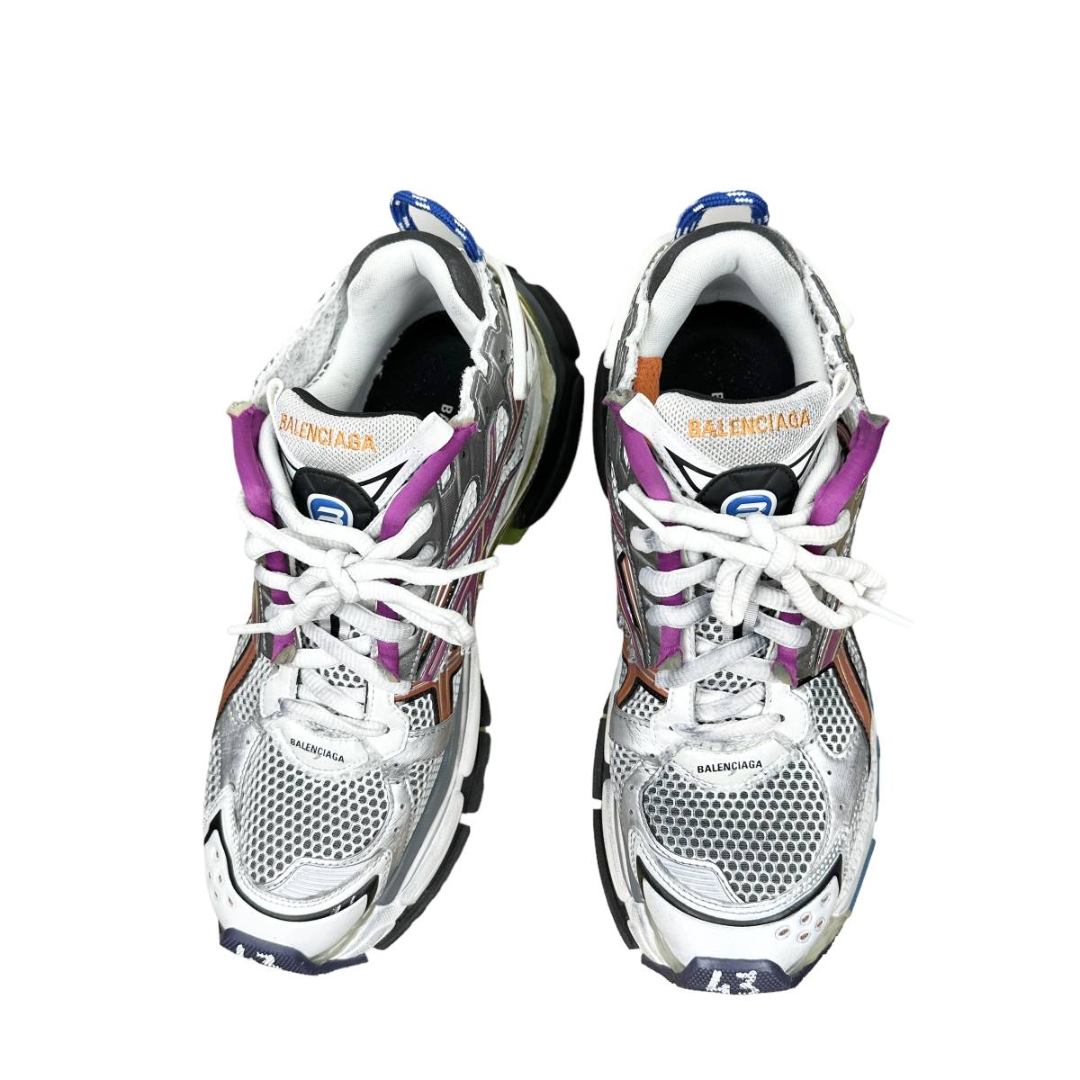 BALENCIAGA(バレンシアガ) Runner Colorful Sneaker (white BALENCIAGA(バレンシアガ) Runner Colorful Sneaker (white