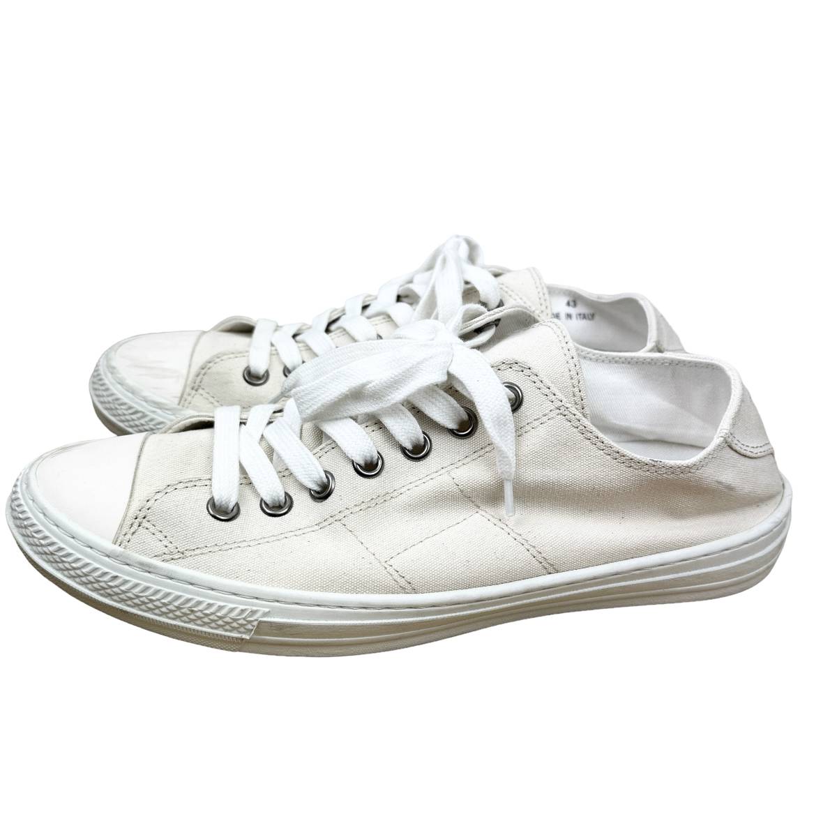 Maison Margiela (メゾンマルジェラ) Evolution Low Cut Sneaker (white)_画像3