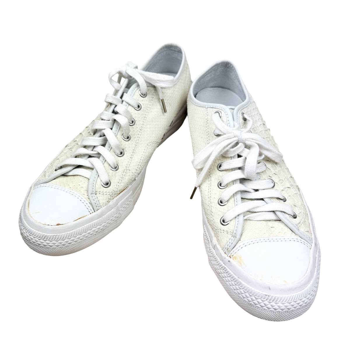 【30％OFF】VISVIM(ビズビム) SKAGWAY LO PYTHON (white)