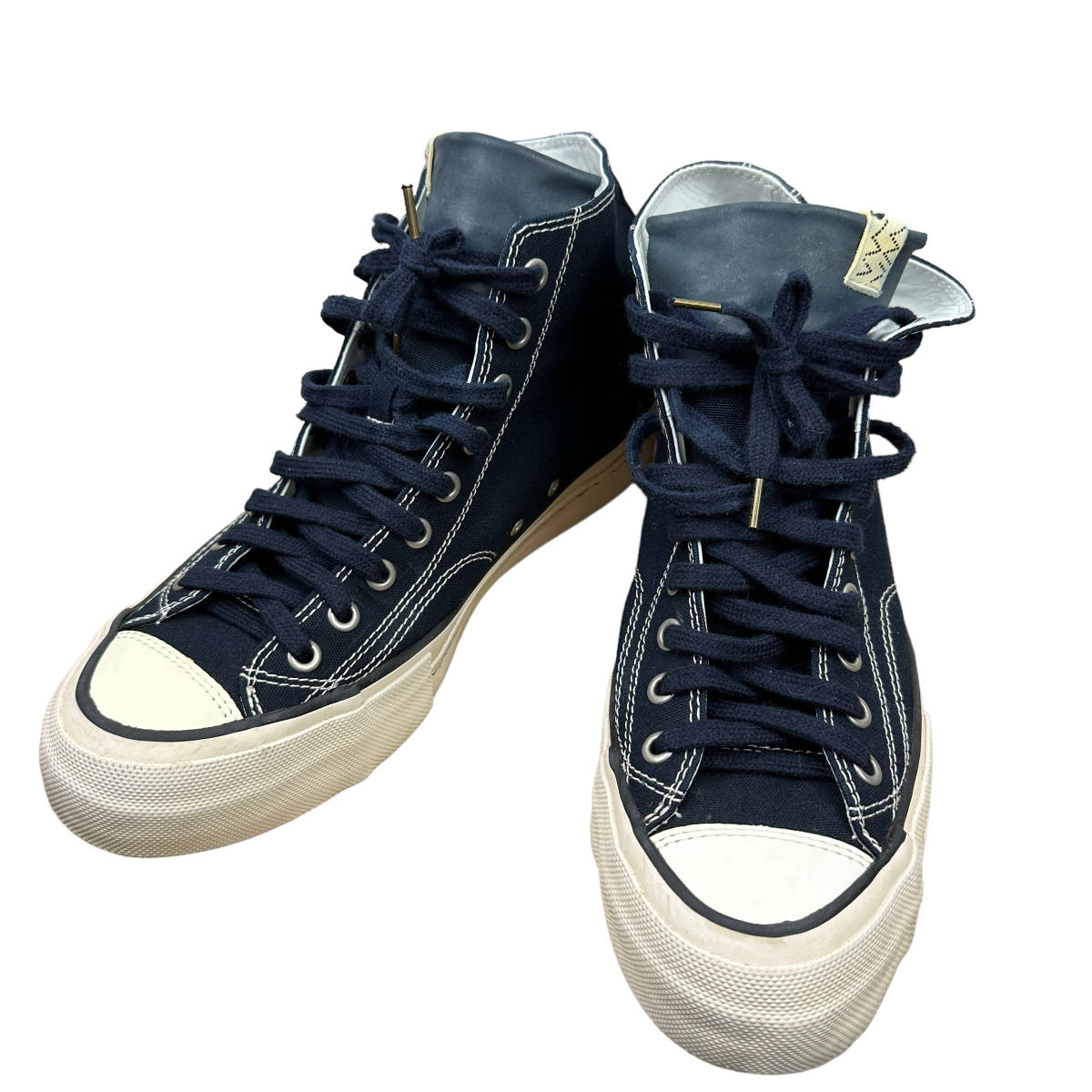 VISVIM(ビズビム) SKAGWAY HI PATTEN (navy)