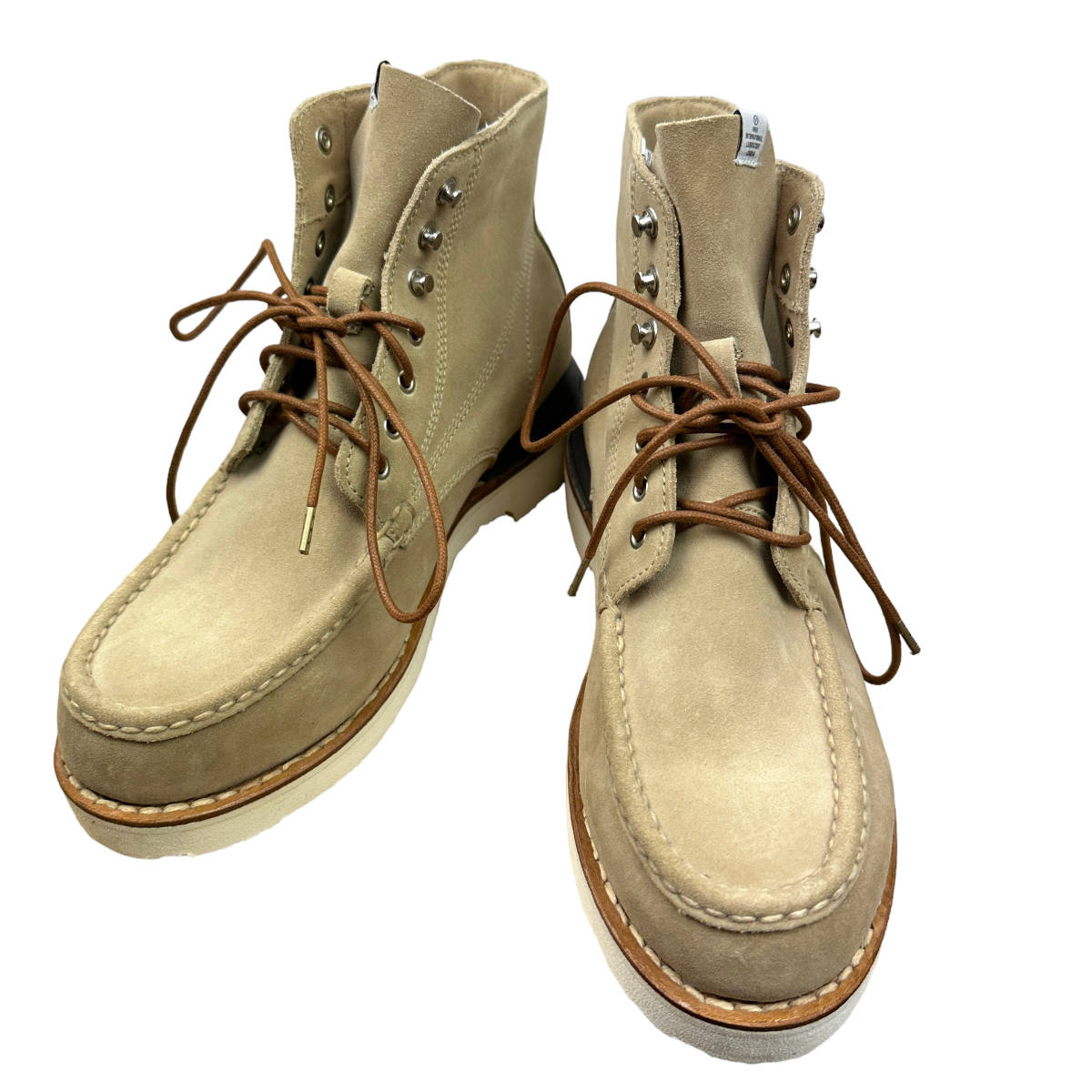 VISVIM(ビズビム) VIRGIL MOC TOE-FOLK (beige)