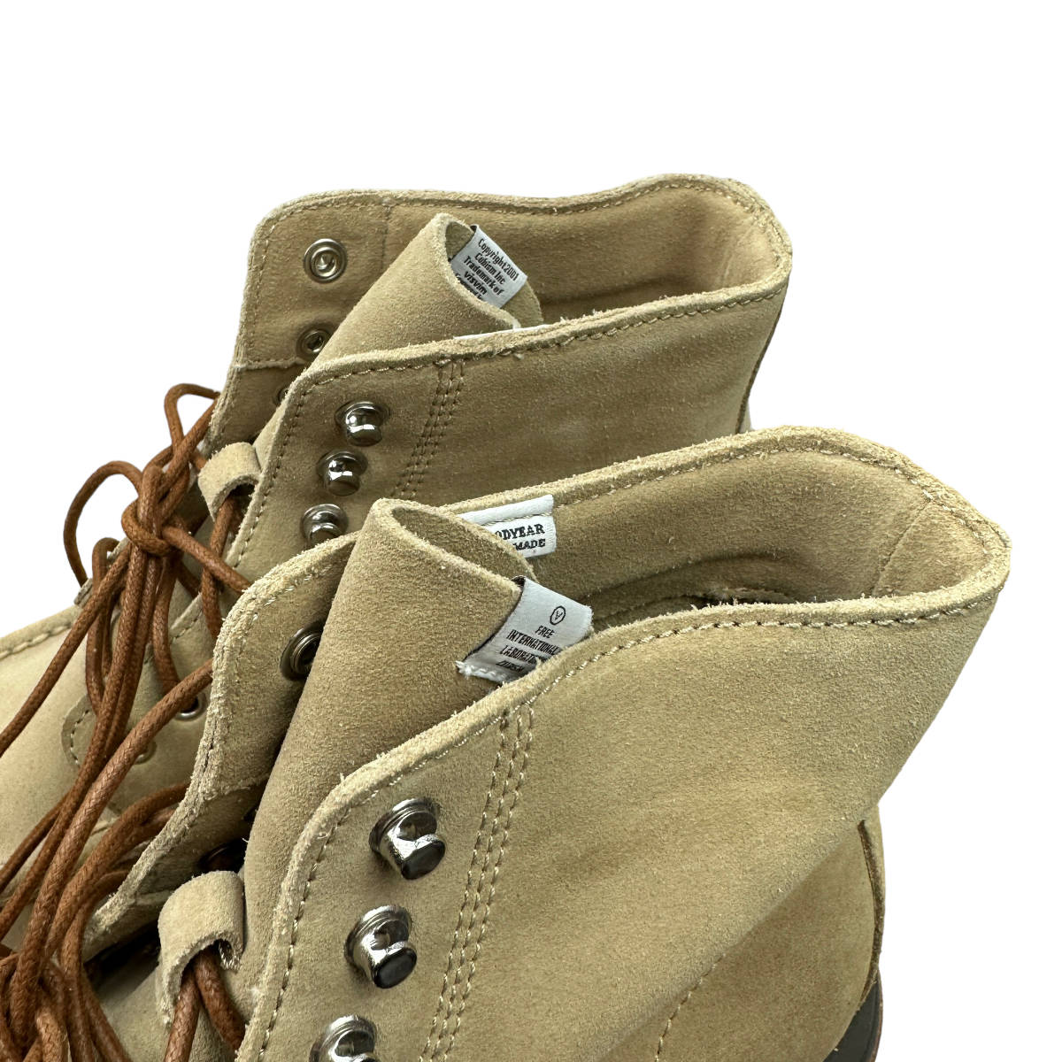 VISVIM(ビズビム) VIRGIL MOC TOE-FOLK (beige)