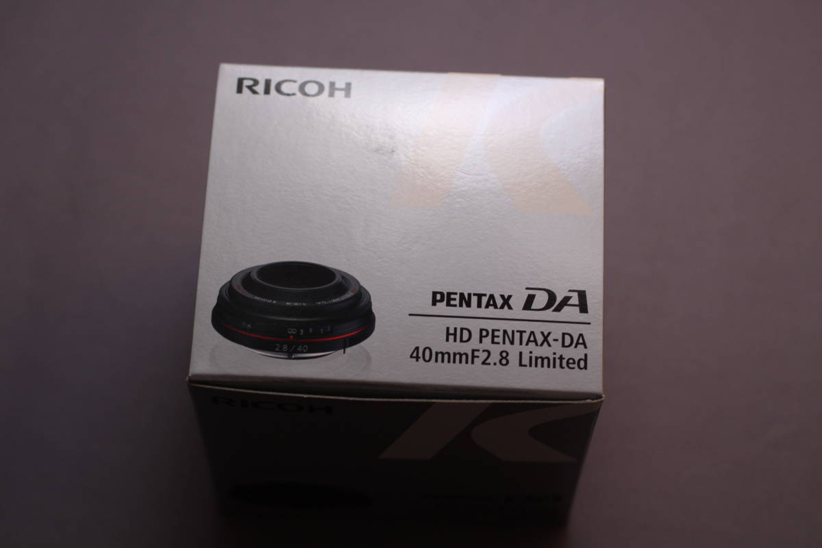 新品未使用　ペンタックス　DA　HD　Pentax-DA　４０ｍｍｆ２．８　Limited_画像1