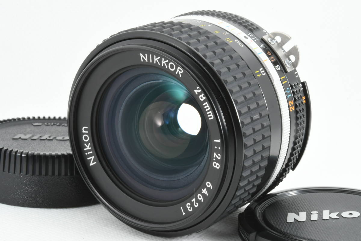 詰替え ニコン AI-S 28mm F2 MF 単焦点レンズ A892 - 通販 - dcrm.gov.mp