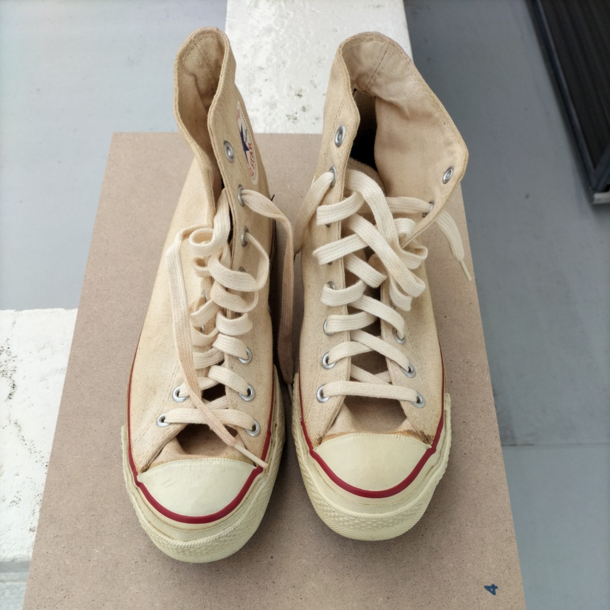 イラー】 1960s 斜め３つ星 CONVERSE ChuckTaylarサイズUS8 日本サイズ