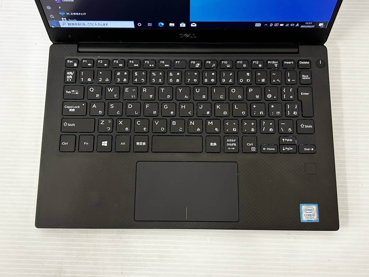 良品 13.3インチ DELL XPS13-9360 Core i5 7200U 2.5GHz/RAM:8GB/SSD ...
