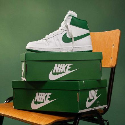 【未使用】26.5cm US8.5 NIKE AIR SHIP WHITE & PINE GREEN DX4976-103 グリーン 緑 エアーシップ ナイキ jordan ジョーダン