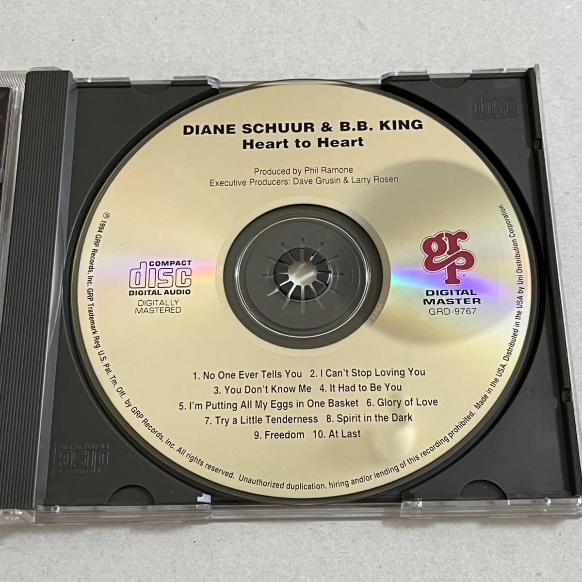 Diane Schuur B.B. King / Heart to Heart CD_画像3