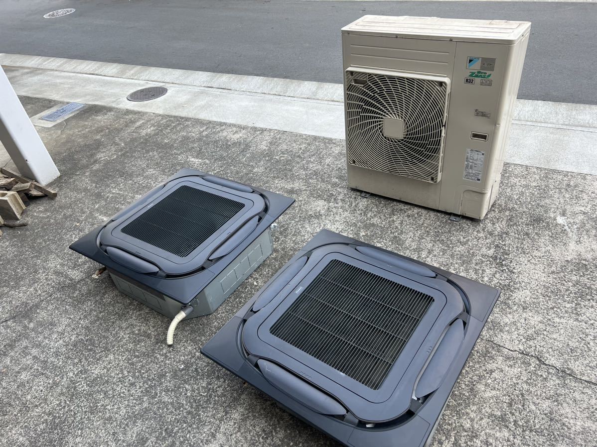 業務用 ダイキン エアコン 天カセ (エアコン×2 室外機) www.disk.kh
