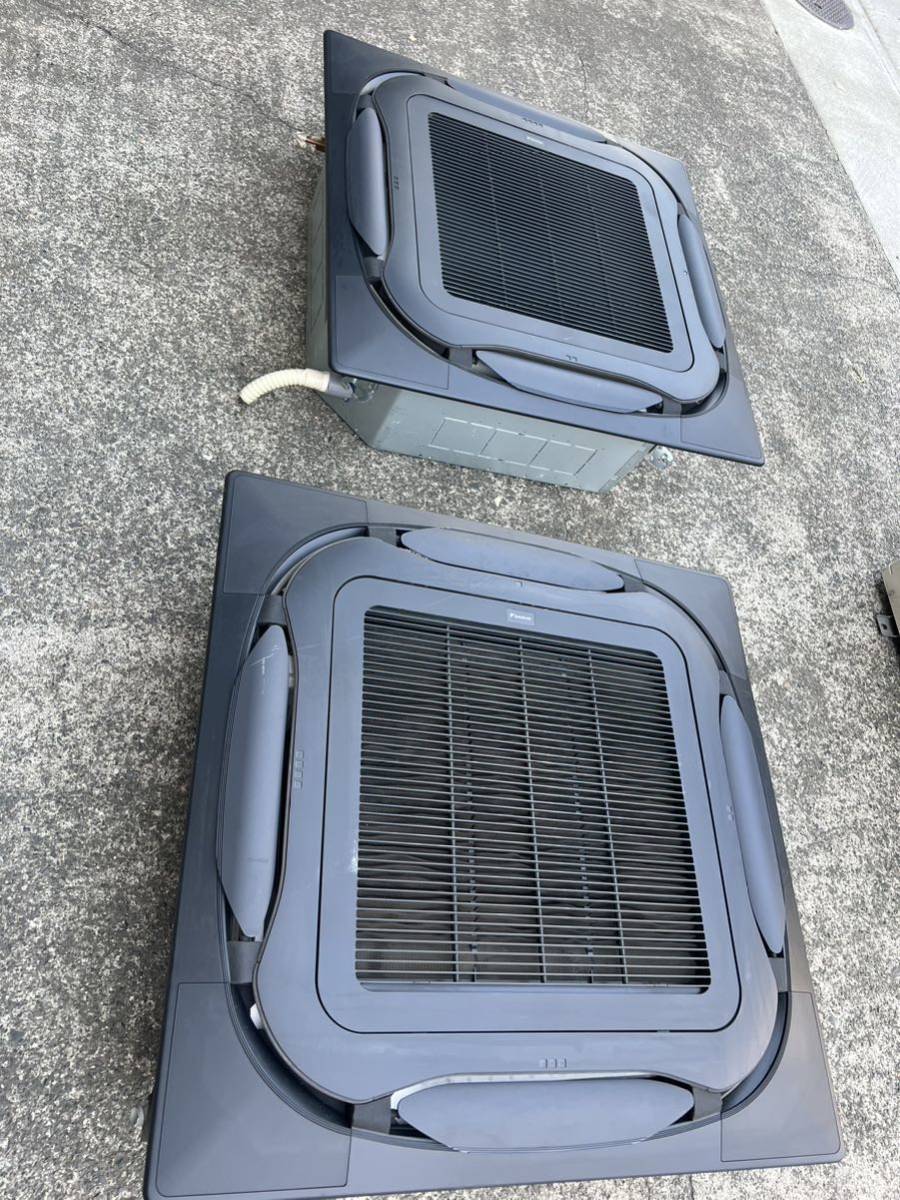 業務用 ダイキン エアコン 天カセ (エアコン×2 室外機) 業務用 ダイキン エアコン 天カセ (エアコン×2 室外機)