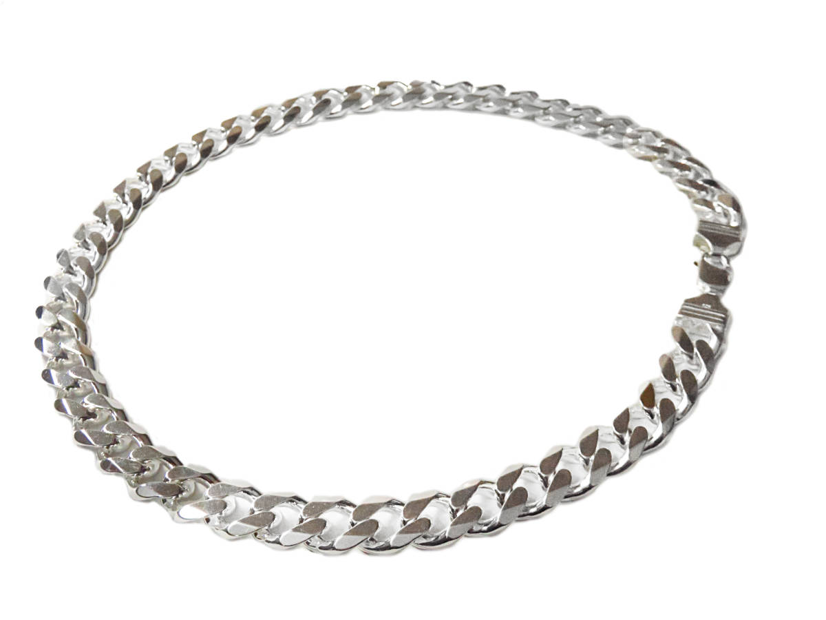 喜平チェーン 6面カット 13mm 50cm シルバー925 ネックレス
