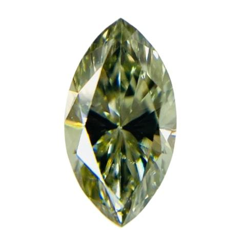 カメレオン！FANCY LIGHT GRAY GREEN 0.206ct MQ-