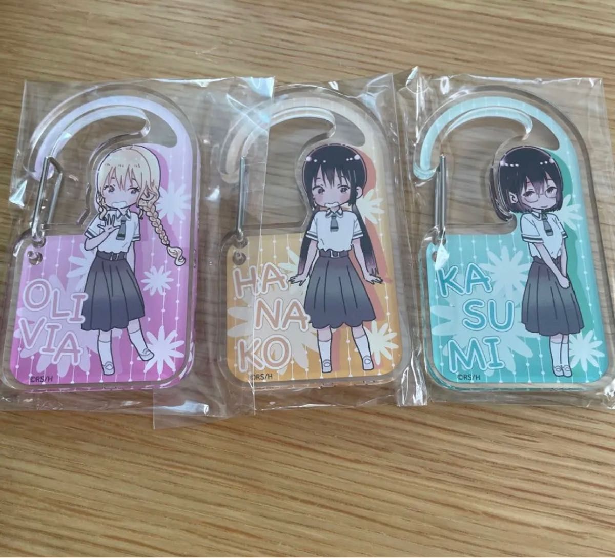 漫福ガチャ あそびあそばせ アクリルカラビナセット|PayPayフリマ