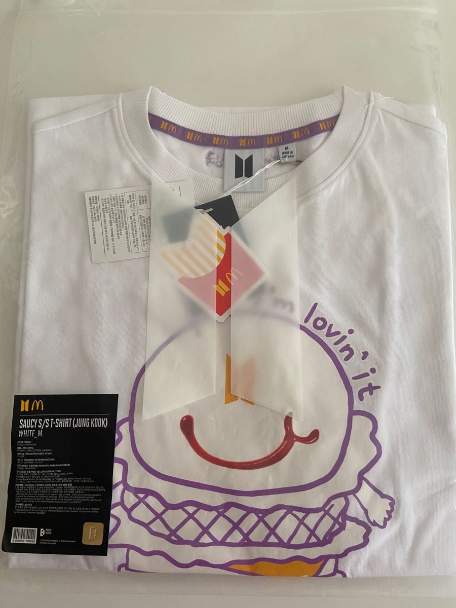 Mサイズ BTS マクドナルド Tシャツ グク