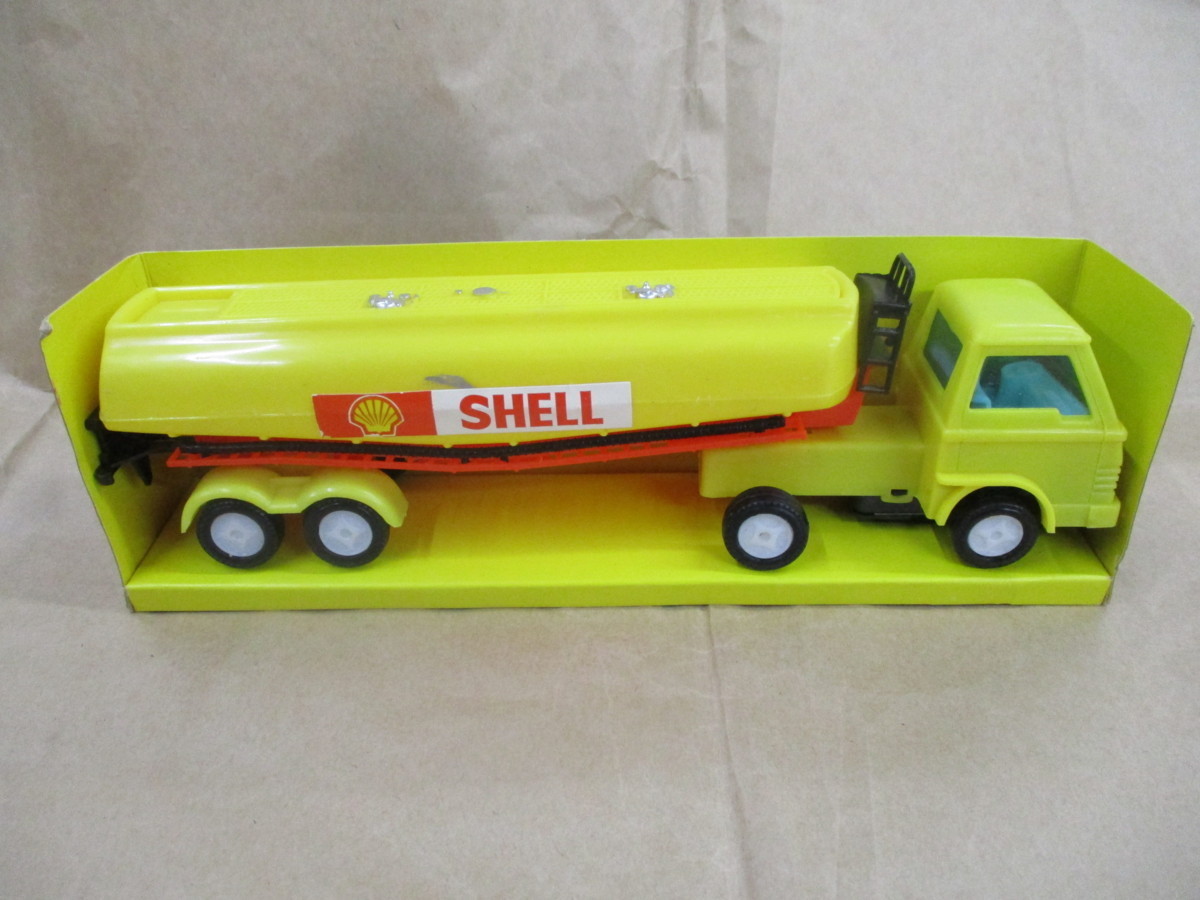 工場直売 シェル 即決/当時物 SHELL タンクローリー TANKER OIL 建設車両、作業車