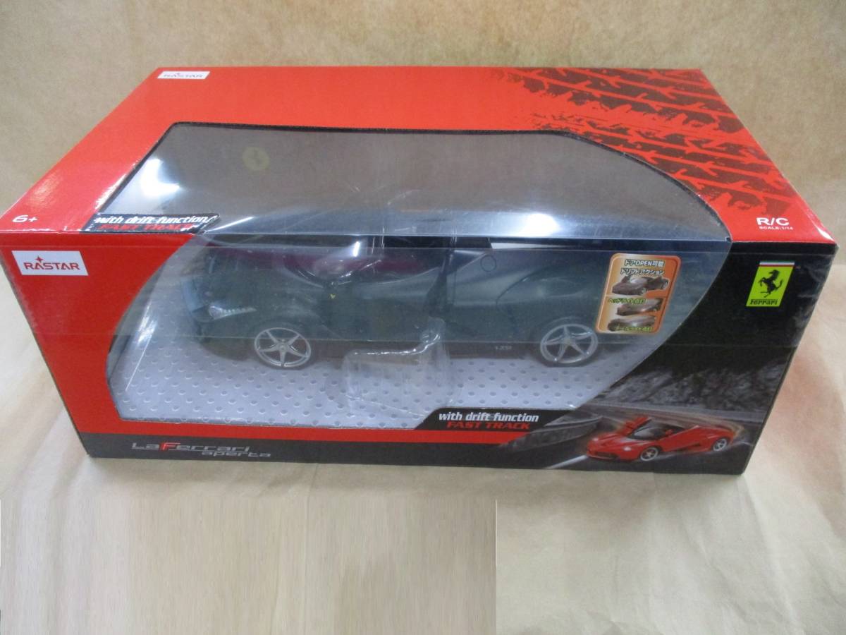  prompt decision / unopened RASTAR radio-controller LaFerrari apertala* Ferrari aperuta red 1/14