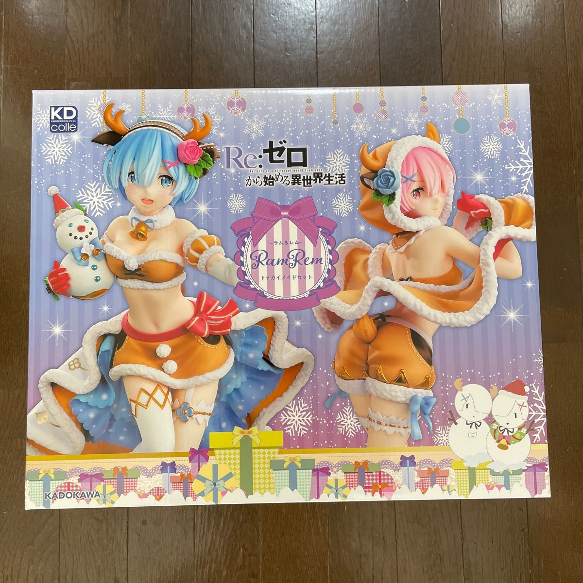 カドカワ Re:ゼロから始める異世界生活 ラム & レム トナカイメイド
