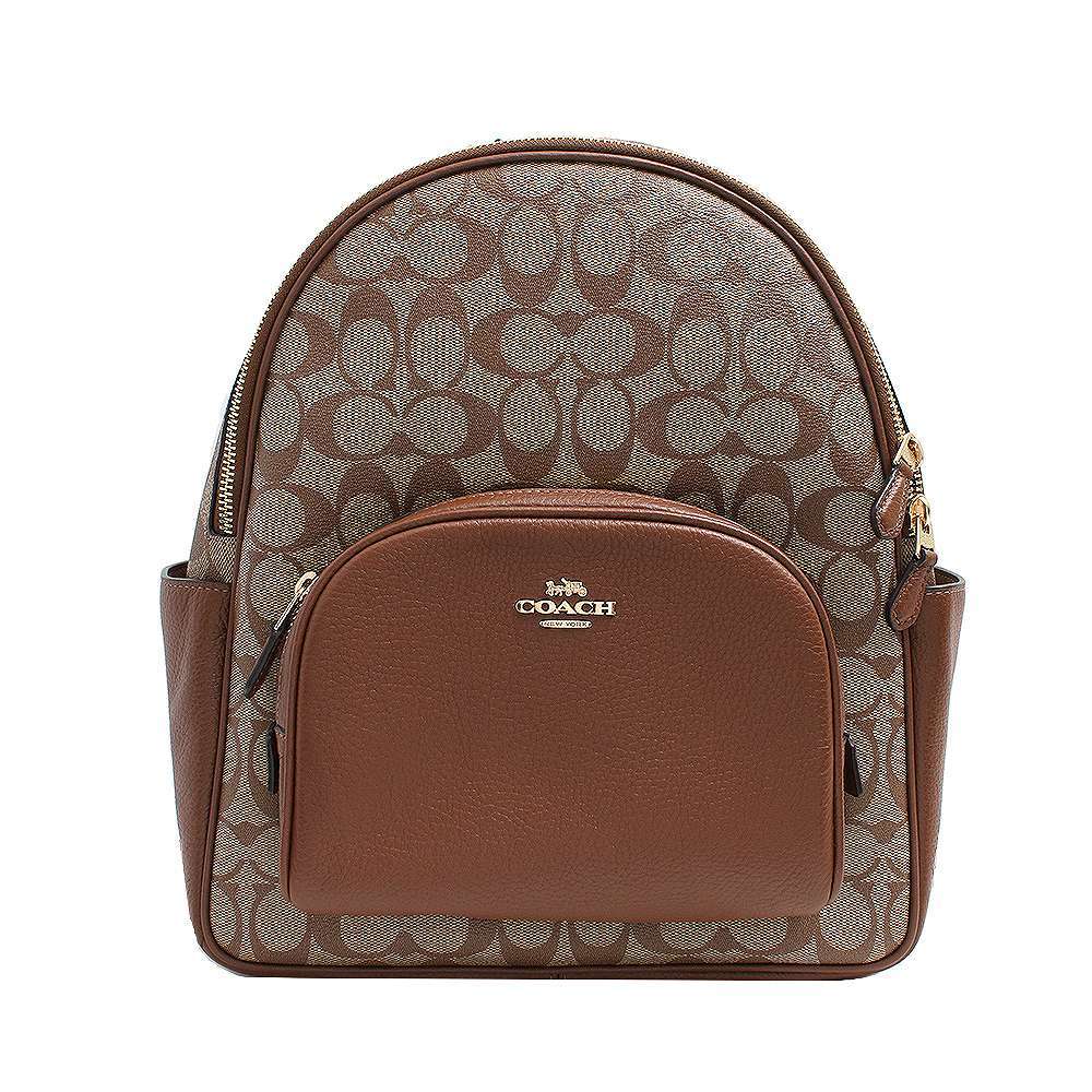 コーチ COACH リュックサック 5671-IME74 レディース カーキ サドル ブラウン_画像1