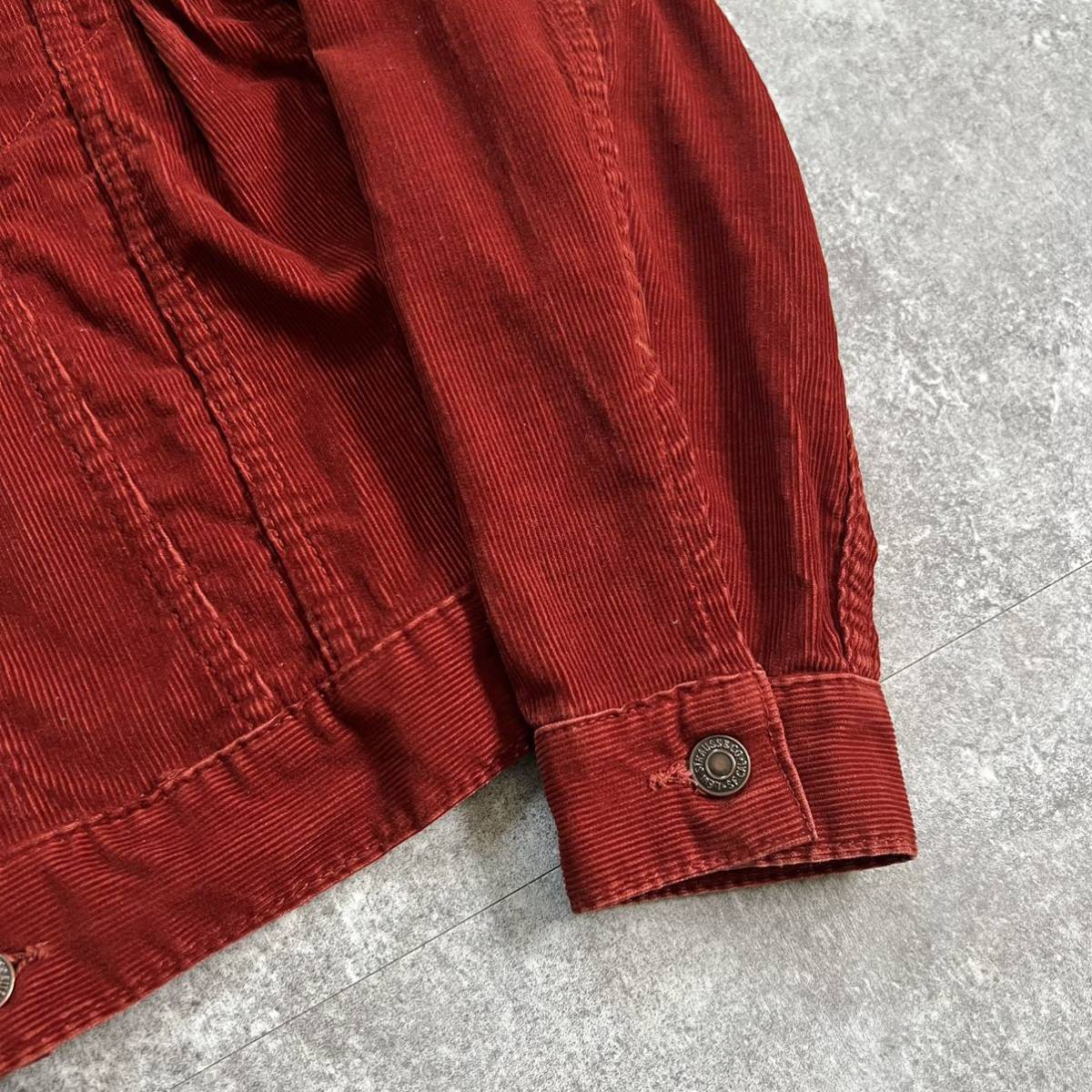 男女兼用 カジュアルウェア 希少 levis70505 コーディロイJKT