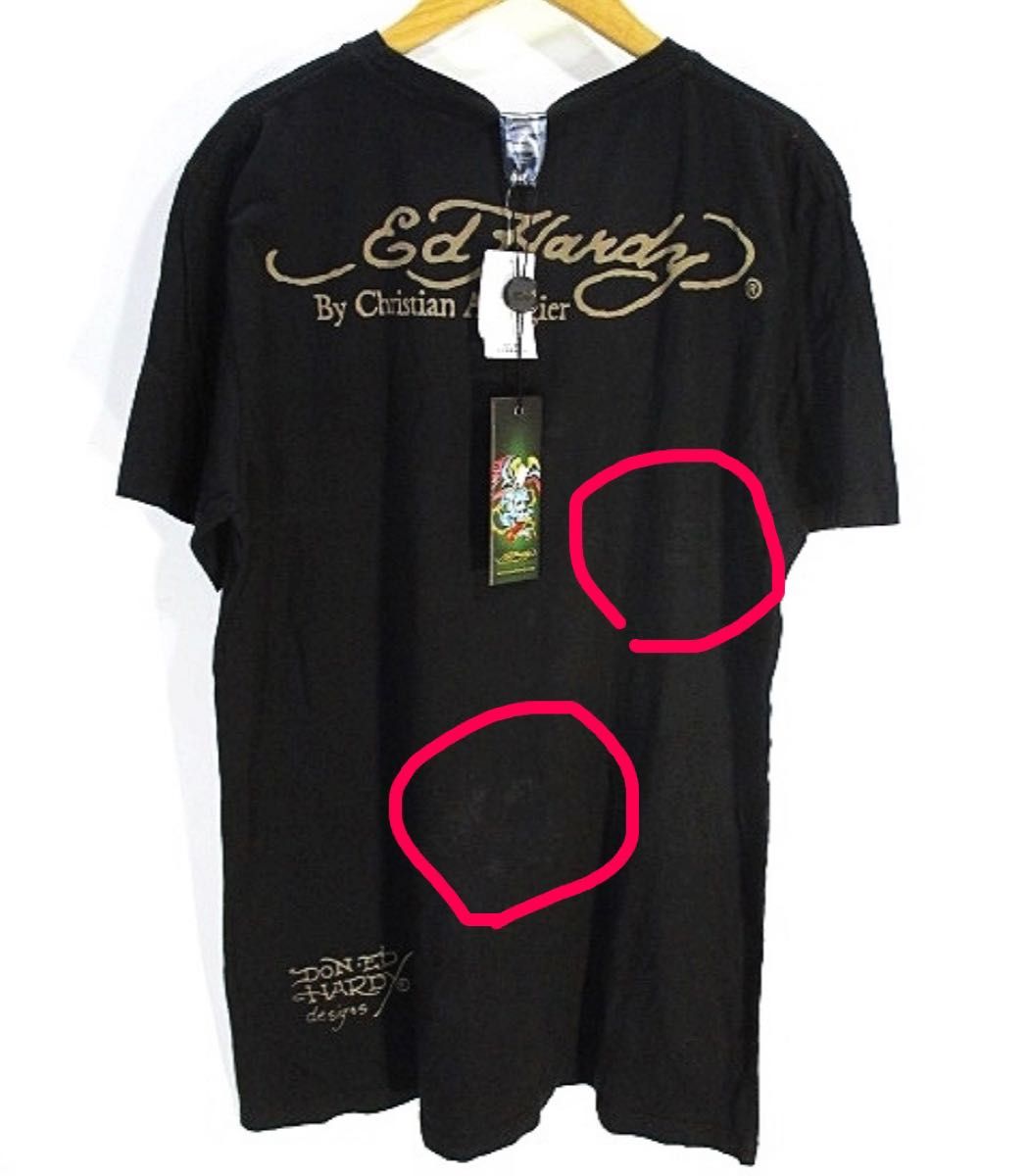 未使用品訳有り】エドハーディー Ed Hardy Tシャツ カットソー 半袖