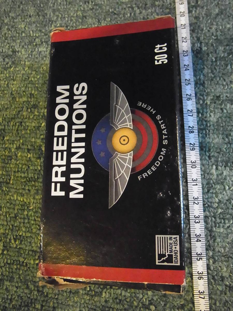 AMMO空箱 FREEDOM MUNITIONS 9mm LUGER 115Gr. 1箱（トレイ付き）_画像2