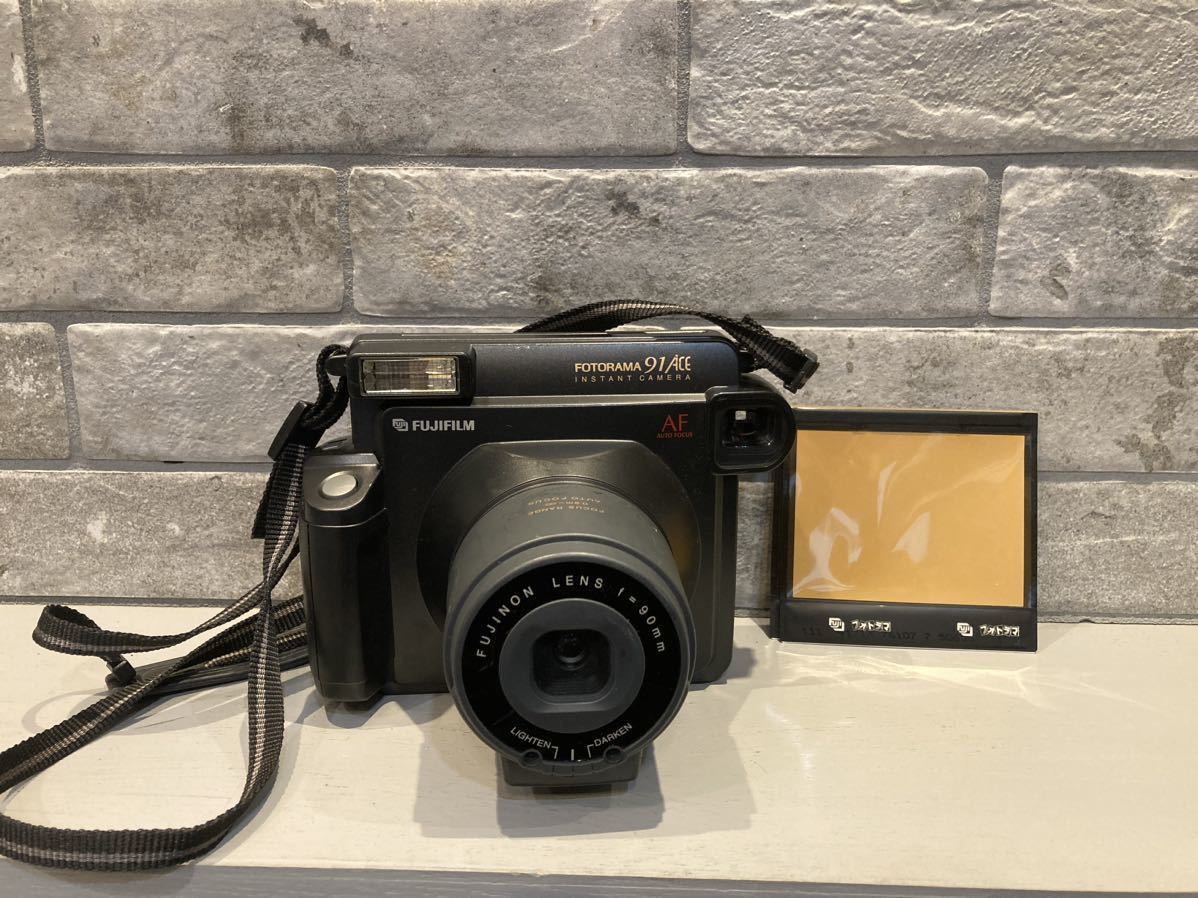 [ad2303005.2] Fuji FUJIFILM photo llama FOTORAMA 91ACE AF Polaroid camera film camera 