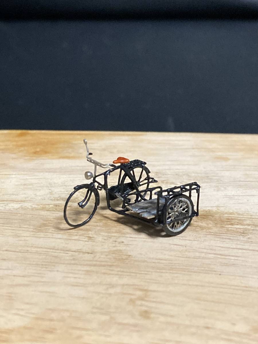 エコーモデル 自転車451 側車付　組立て塗装済み完成品　HO(1/80)_画像2