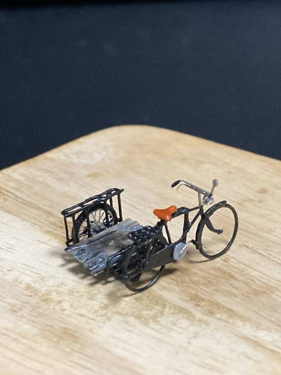 エコーモデル 自転車451 側車付　組立て塗装済み完成品　HO(1/80)_画像8