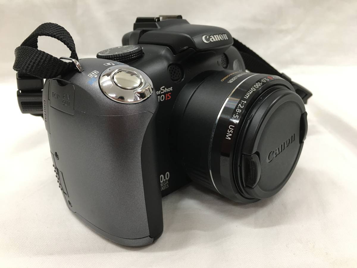 GIF3-213【中古・通電確認済】 Canon PowerShot SX10 IS / CANON ZOMM LENSS 20X IS 5.0-100mm F2.8-5.7 USM / 付属品なしの画像5