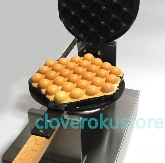 特売!品質保証★人気 スイーツ エッグ バブル ワッフルメーカー 110V 業務用 ワッフルパンマフィンマシン バブルワッフル