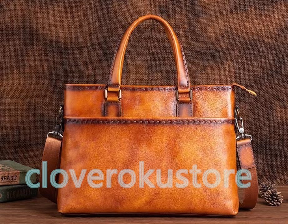 人気新品 ビジネスバッグ 本革 メンズ ハンドメイド 高品質★牛革 ブリーフケース 手提げバッグ トート 通勤鞄 レザー ハンドバッグ 人気新品 ビジネスバッグ 本革 メンズ ハンドメイド 高品質★牛革 ブリーフケース 手提げバッグ トート 通勤鞄 レザー ハンドバッグ