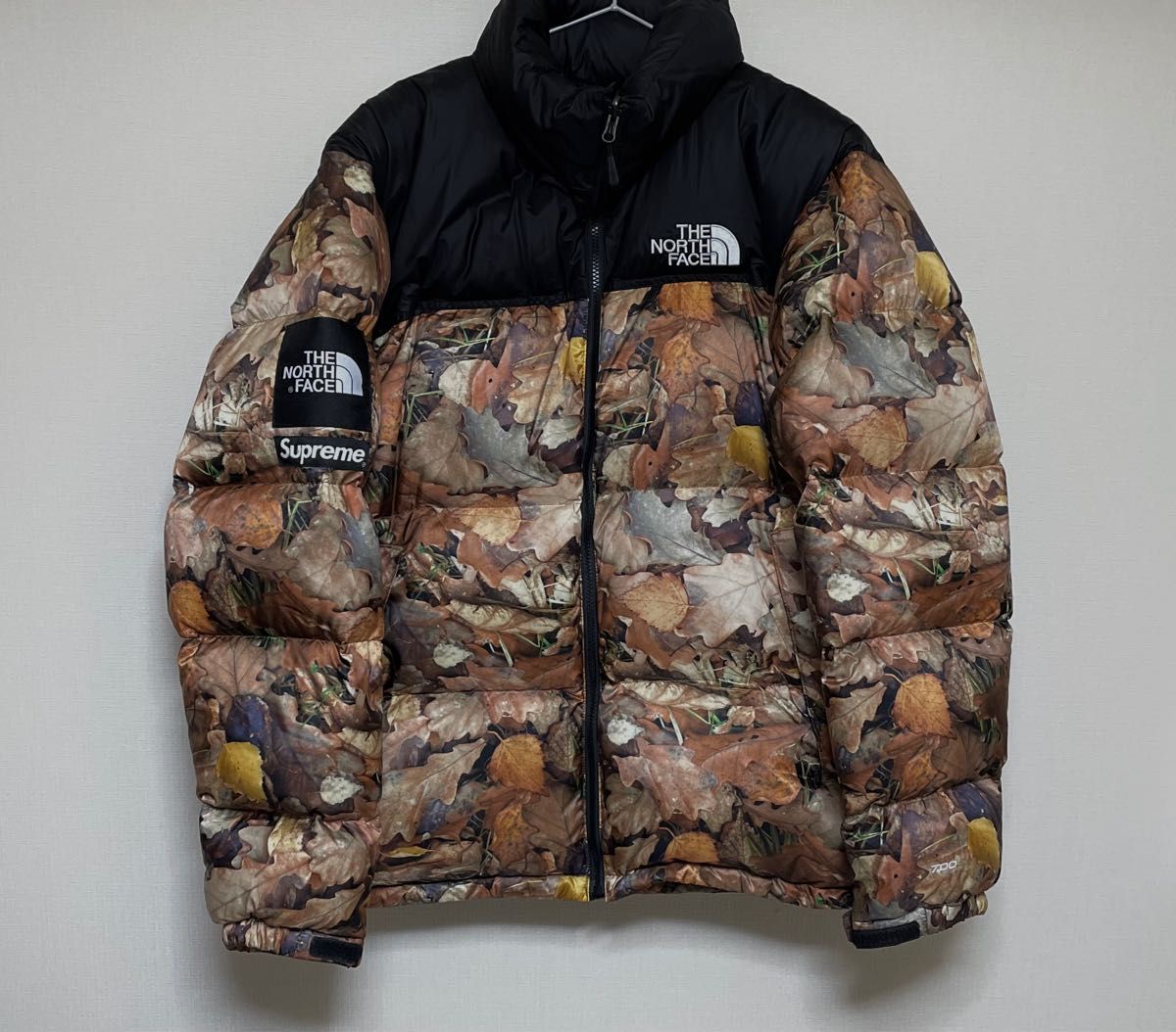 Supreme × THE NORTH FACE Leaves Nuptse Jacket XL SIZE 16AW