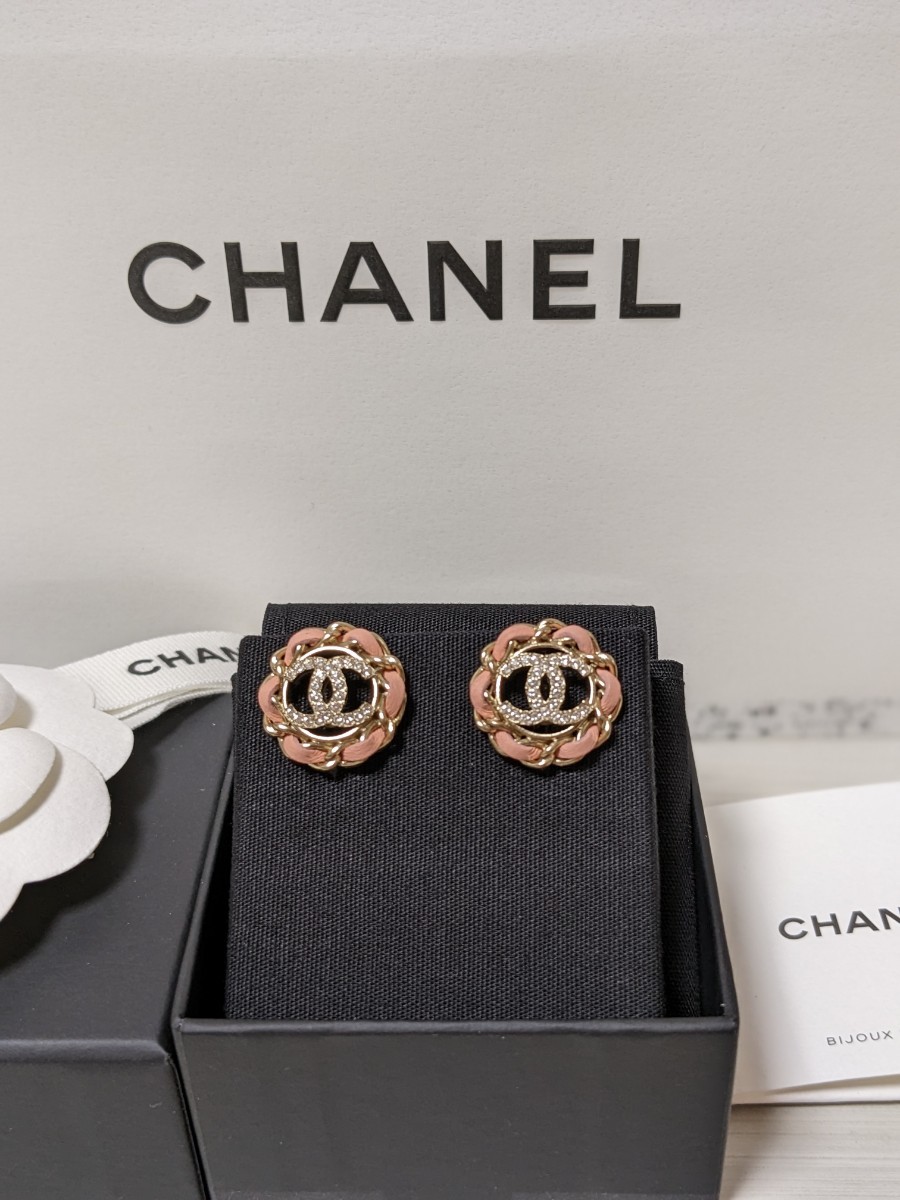 新品未使用品】CHANEL シャネル ピアス ピンク www.anac-mali.org