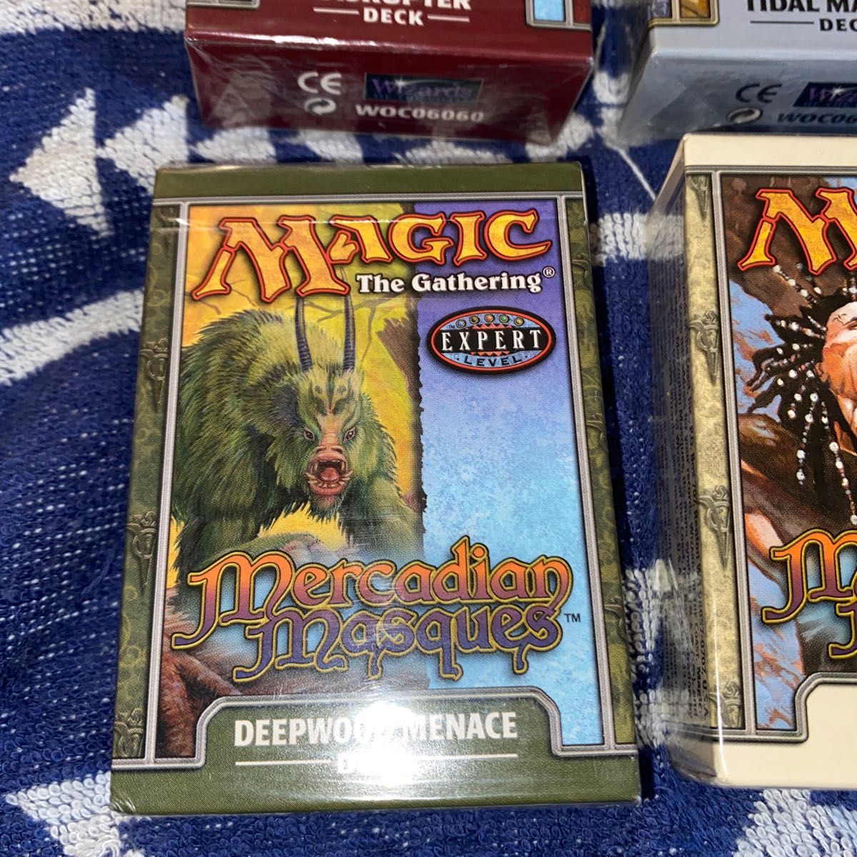 新品未開封 MTG メルカディアン・マスクス 英語版 構築済みデッキ4種