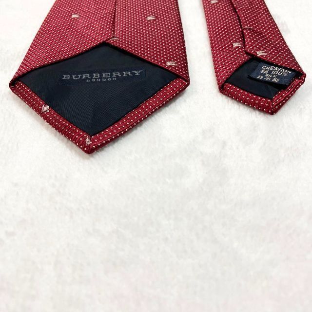 極美品】BURBERRY バーバリー 現行タグ ノバチェック ネクタイ-