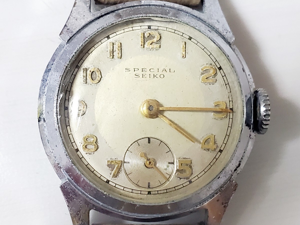 SEIKO セイコー SPECIAL スモールセコンド S.D.N. 手巻式 腕時計