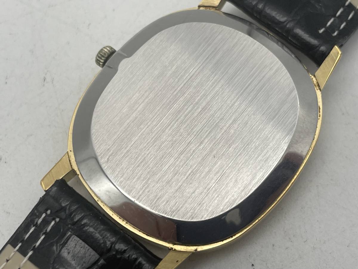 OMEGA オメガ　本物　Deville デビル　オーバル　ローマ数字インディックス　手巻　メンズ腕時計_画像6