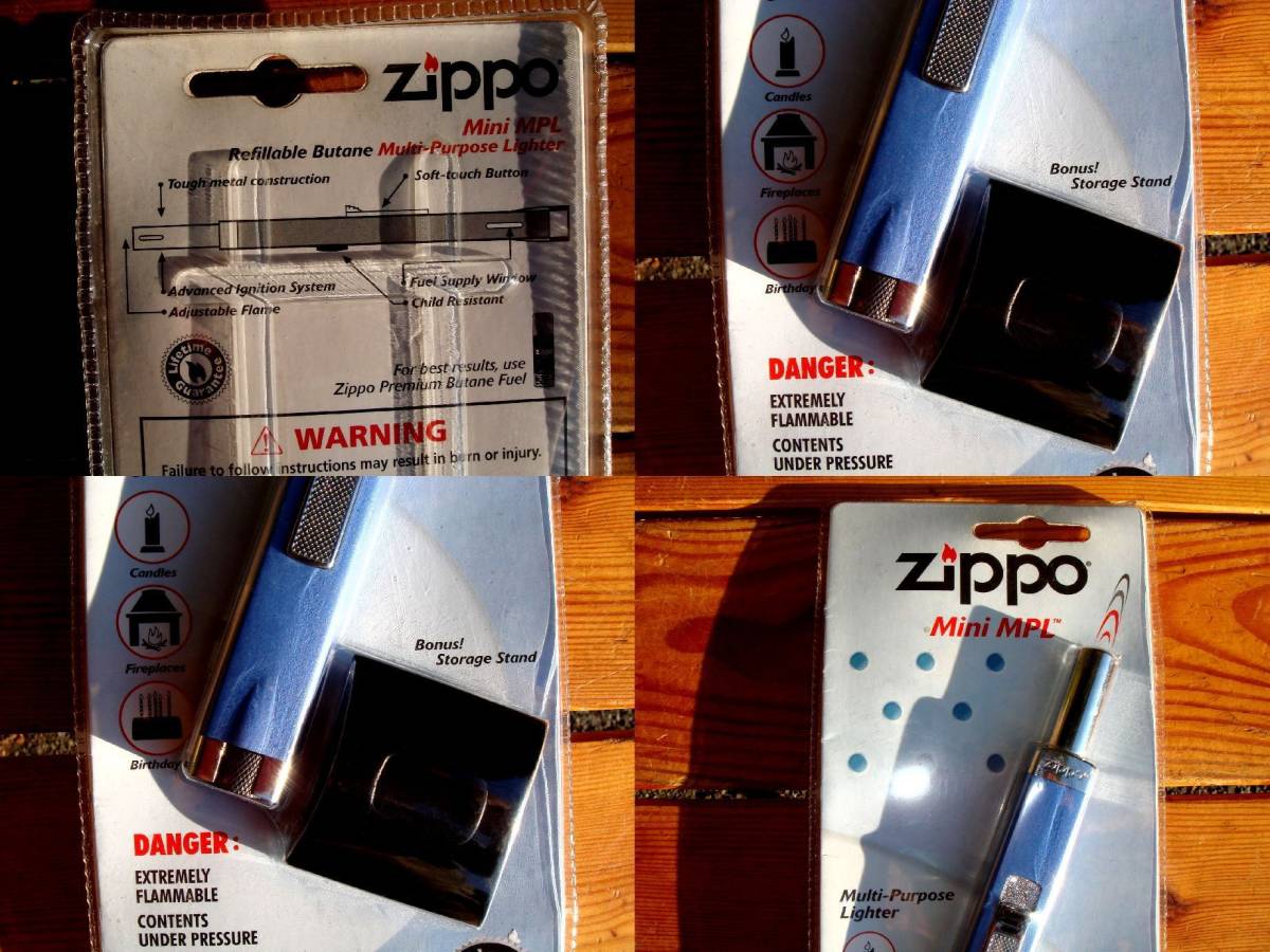 入手困難★パッケージ未開封【Zippo】お宝ジッポー★Multi-Purpose Lighter★稀少廃盤モデル♪_嬉しいStorage Stand付属です