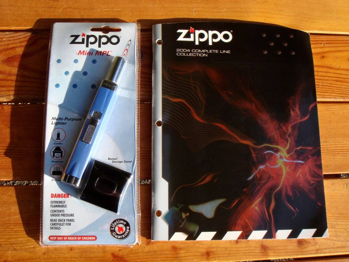 入手困難★パッケージ未開封【Zippo】お宝ジッポー★Multi-Purpose Lighter★稀少廃盤モデル♪_カタログは写真撮影のためです