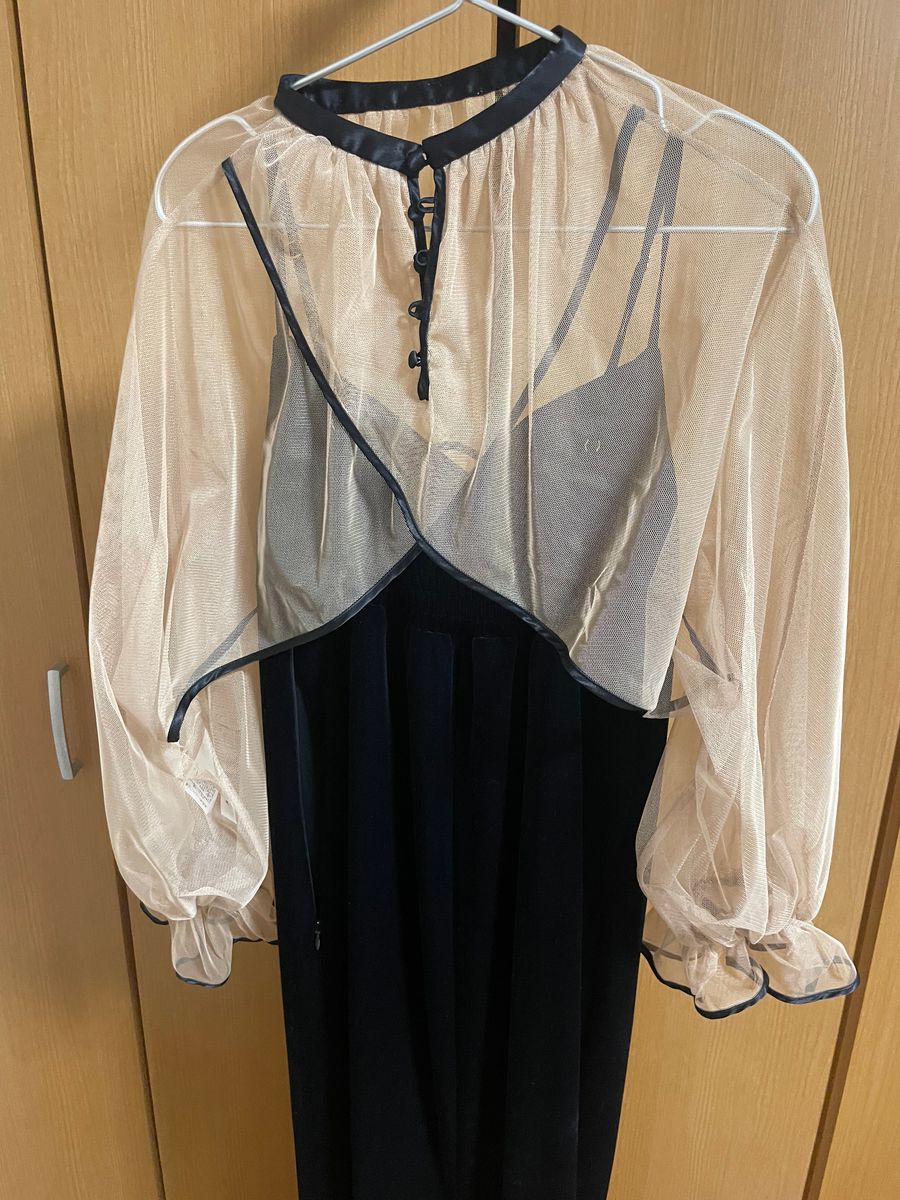 AMERI】MANY WAY TULLE VEIL DRESS | noonanwaste.com