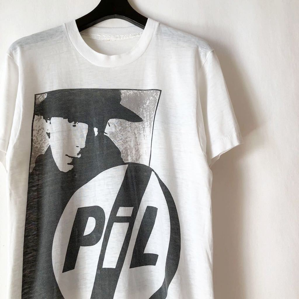 83年 PIL ツアー Tシャツ ビンテージ 80s 80年代 Public Image Ltd John Lydon ジョンライドン Johnny Rotten ジョニーロットン オリジナル_画像1