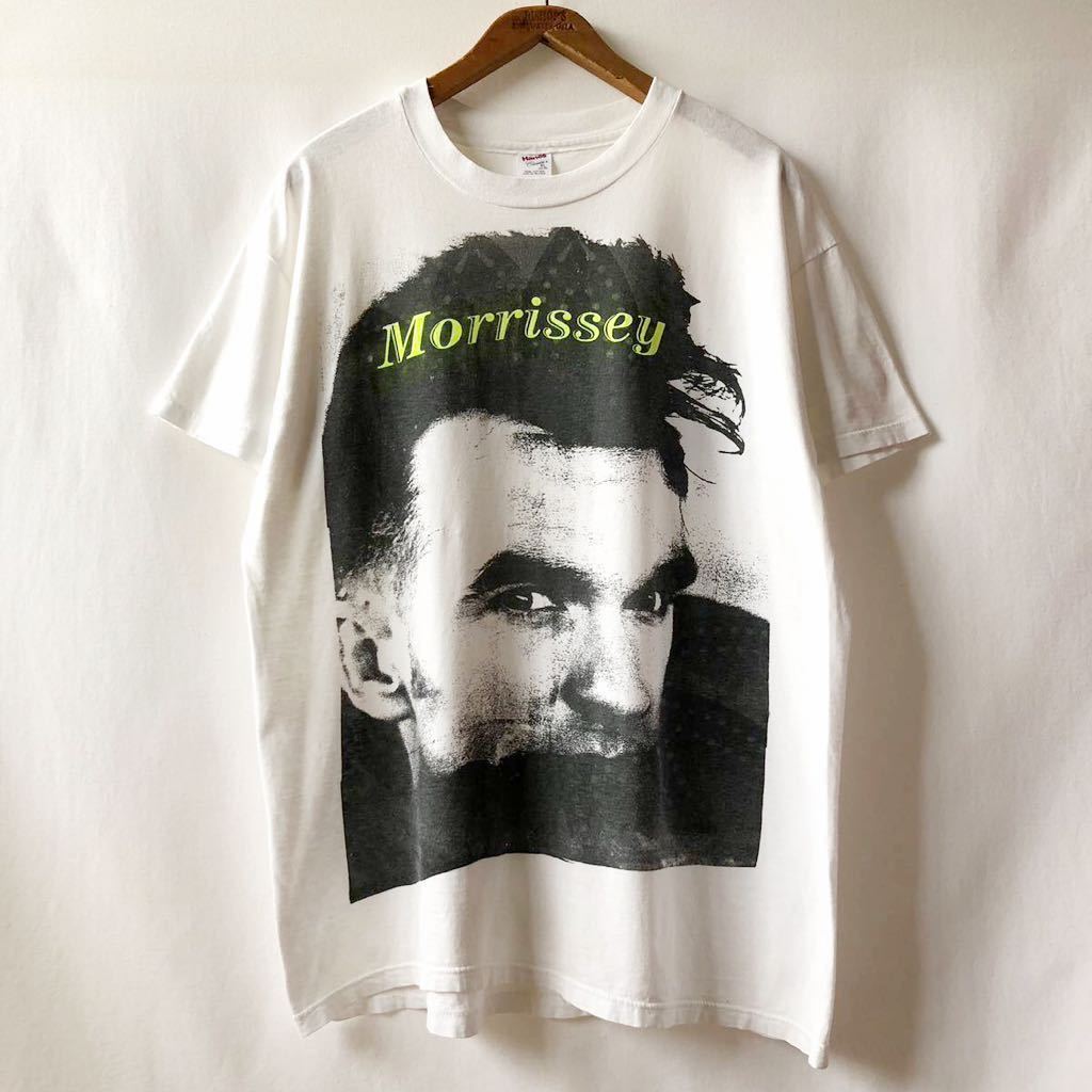 91年 MORRISSEY ツアー Tシャツ XL USA製 ビンテージ 90s 90年代 モリッシー THE SMITHS スミス ロック バンド バンT ヴィンテージ_画像2