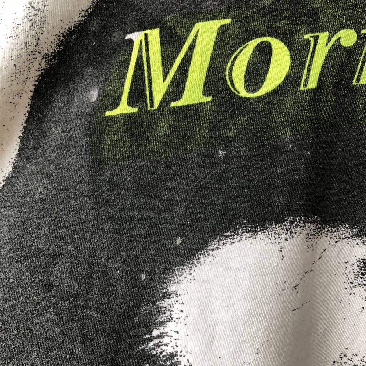 91年 MORRISSEY ツアー Tシャツ XL USA製 ビンテージ 90s 90年代 モリッシー THE SMITHS スミス ロック バンド バンT ヴィンテージ_画像6