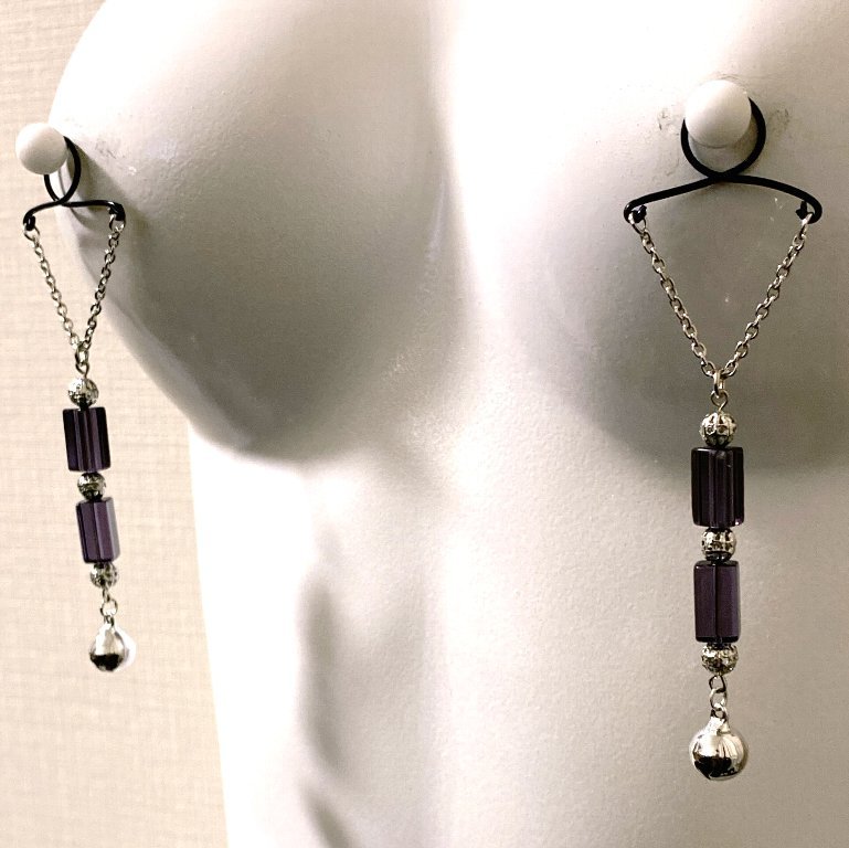 【ハンドメイド】seXyアクセサリ★ニップルチャーム　SN254_画像2