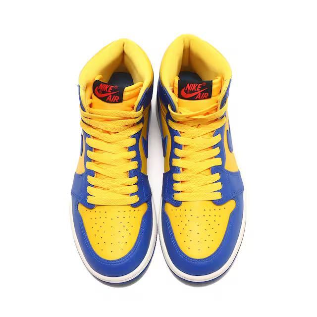 NIKE WMNS AIR JORDAN 1 HIGH OG REVERSE LANEY ナイキ ウィメンズ エアジョーダン 1 レトロ ハイ リバースレイニー FD2596-700 WMNS27.5cm
